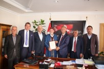 RUHSAR PEKCAN - Ahilik Beratını Oltu Belediyesi'nde Verdi
