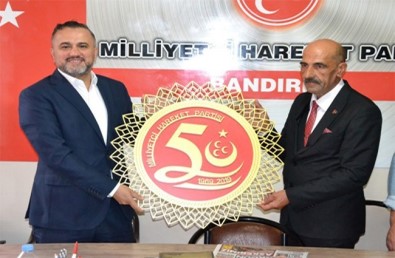 AK Parti'den MHP'ye 50'Nci Yıl Ziyareti
