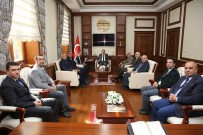 AKSAKAL - Bayburt Üniversitesi Heyeti Vali Cüneyt Epcim'i Ziyaret Etti