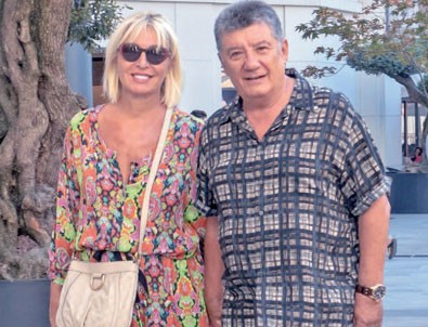 Gülenay Kalkan'dan eşi Tarık Ünlüoğlu'na veda!