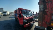 HADıMKÖY - Hadımköy'de Trafik Kazası Açıklaması1 Yaralı