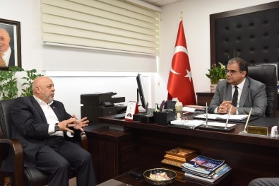 HAK-İŞ Genel Başkanı Arslan Kıbrıs'ta Temaslarda Bulundu