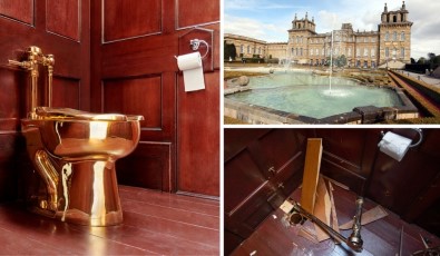 İngiltere Saraydan Çalınan Altın Klozet Hırsızlarını Arıyor