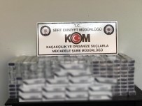 KAÇAK SİGARA - Siirt'te 4 Bin Paket Kaçak Sigara Ele Geçirildi
