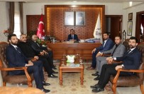 HASAN CAN - Ülkü Ocakları, Nevşehir Valisi Aktaş'ı Ziyaret Etti