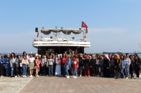TÜRK DİLİ VE EDEBİYATI - Üniversite Öğrencileri Gemiyle Samsun'u Gezdi