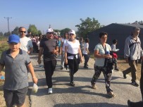 SARıKEMER - Yürüyüş Gününde Sarıkemer'den Serçin'e Yürüdüler