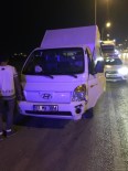 KÖPRÜLÜ - Antalya'da Kamyonet Bariyerlere Çarptı Açıklaması 3 Yaralı