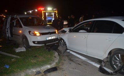 Bafra'da Trafik Kazası Açıklaması 7 Yaralı