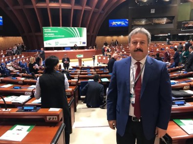 Başkan Dr. Palancıoğlu, Fransa'nın Strazburg Şehrinde Yapılan Avrupa Konseyi'nin Toplantısında