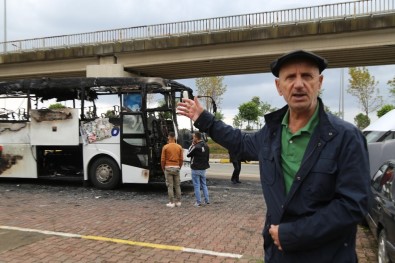 Otobüs Yangınlarına 'Otobüslerdeki Televizyon Ve Prizler Sebep Oluyor' İddiası