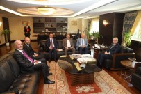 BÜYÜKŞEHİR KANUNU - Van Heyetinden Cumhurbaşkanlığı Strateji Ve Bütçe Başkanı Naci Ağbal'a Ziyaret