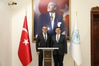 ALI ARSLANTAŞ - Azerbaycan Ankara Büyükelçisi Hazar İbrahim Erzincan'da