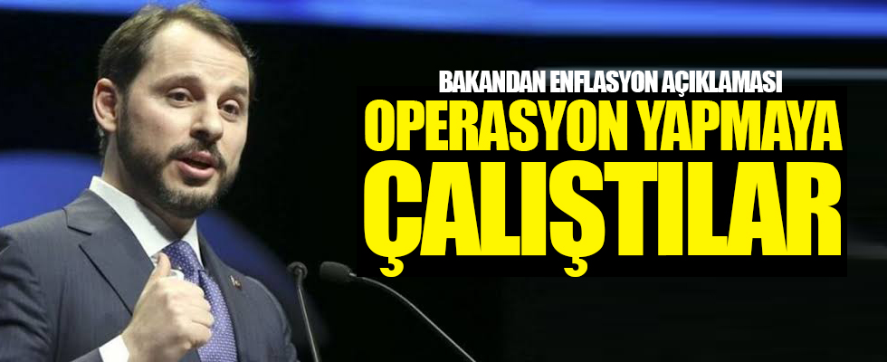 Bakan Albayrak: 'Operasyon yapmaya çalıştılar'