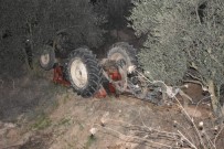 ESENÇAY - Karacasu'da Traktör Kazası Açıklaması  2 Yaralı
