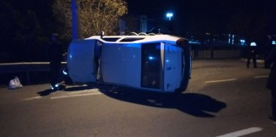 Lüleburgaz'da Trafik Kazası Açıklaması 1 Yaralı