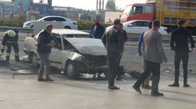 Tekirdağ'da Kaza Açıklaması 3 Yaralı