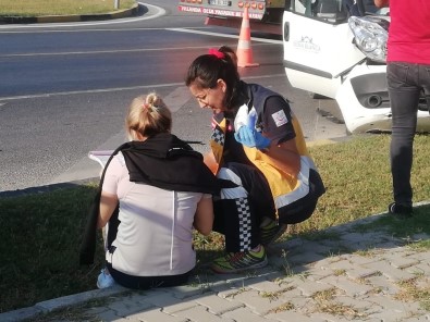 Trafik Işığının Arızası Kazaya Sebep Oldu Açıklaması 1 Yaralı