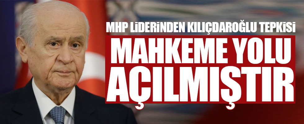 Bahçeli'den Kılıçdaroğlu tepkisi