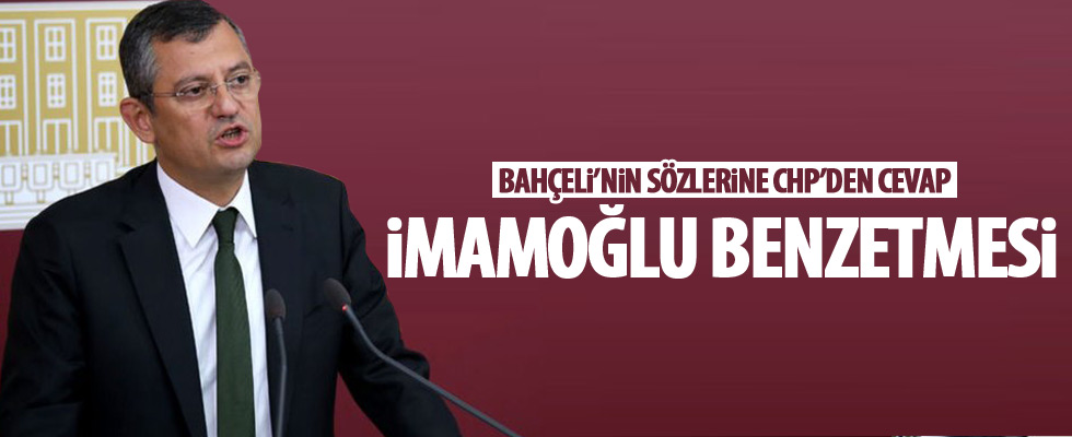 Bahçeli'nin sözlerine CHP'li Özel'den cevap!