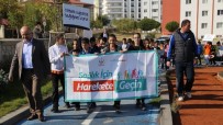 HAREKETSİZLİK - Erzurum'da 'Dünya Yürüyüş Günü' Etkinliği Yapıldı