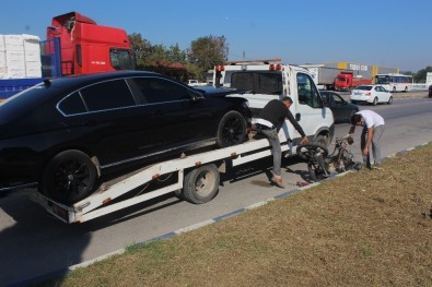 Kocaeli'de Otomobil Motosiklete Çarptı Açıklaması 1 Ölü