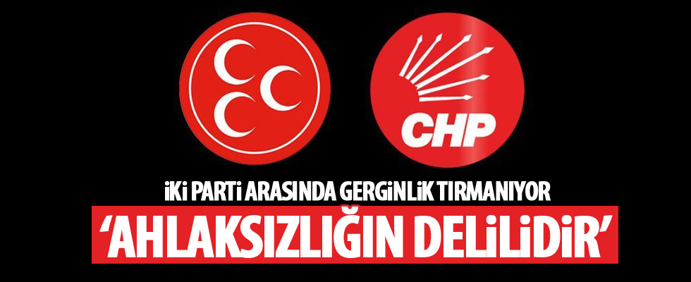MHP'den CHP'ye cevap