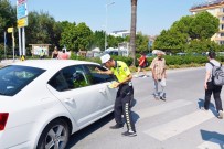 OKTAY ERDOĞAN - Ortaca'da Yaya Güvenliği İçin Nöbet