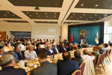 OSB'de Sanayicilerle Bilgilendirme Toplantısı Gerçekleştirdi