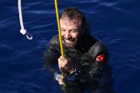 POLONYA - Serbest Dalış Şampiyonası'nda Rüstem Derin'den Türkiye Rekoru