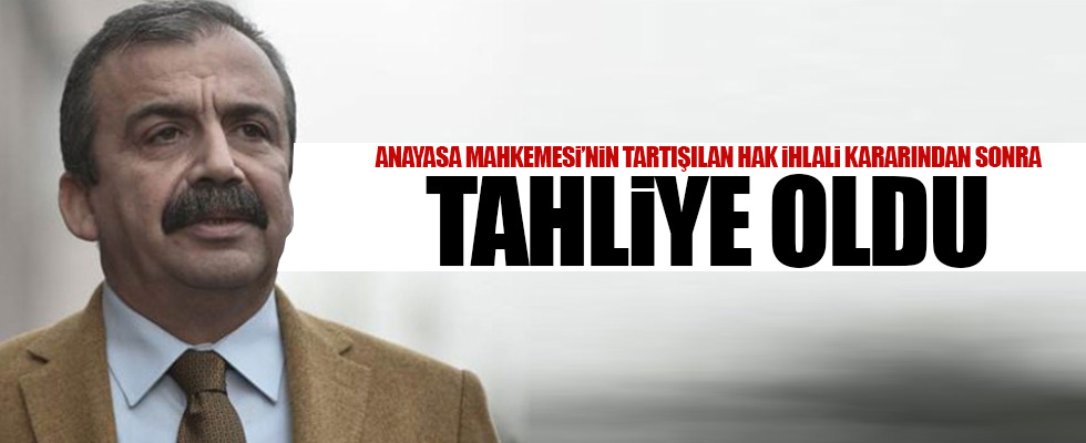 Sırrı Süreyya Önder tahliye oldu