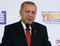 Cumhurbaşkanı Erdoğan'dan Fırat'ın doğusuna harekat mesajı: Artık söz bitti
