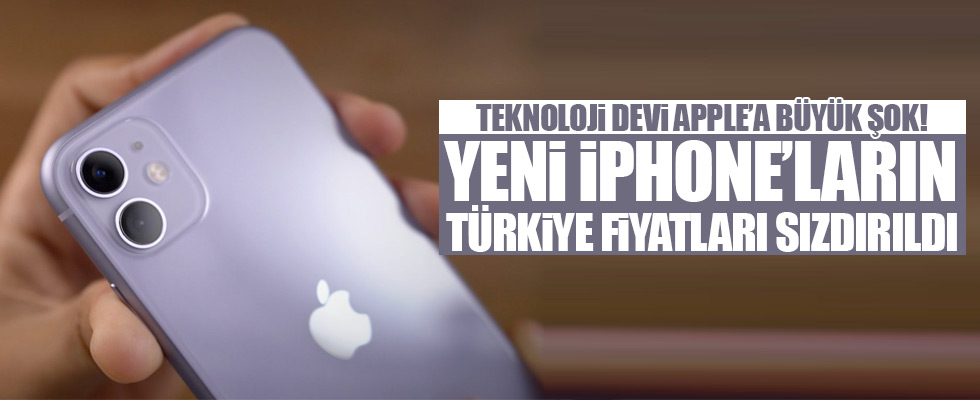 iPhone 11 modellerinin Türkiye fiyatları sızdırıldı