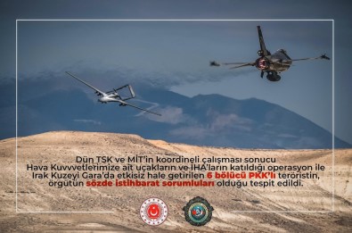 PKK'nın Sözde İstihbarat Sorumluları Etkisiz Hale Getirildi