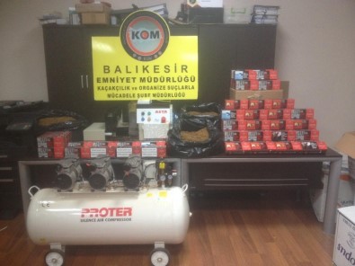 Polisten Kaçak Tütün Operasyonu