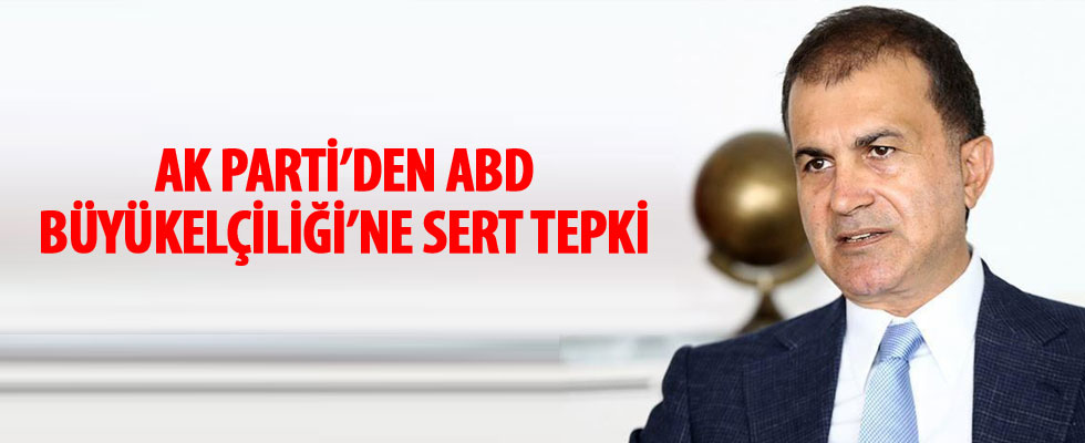 ABD Büyükelçiliği'nin Twitter'daki skandal beğenisine AK Parti'den sert tepki!