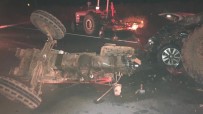 Kırıkkale'de 4 Araçlı Zincirleme Trafik Kazası Açıklaması 1 Ölü, 1 Yaralı