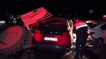 ÇERIKLI - Kırıkkale'de Trafik Kazası Açıklaması 1 Ölü, 1 Yaralı