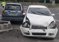 TAFLAN - Samsun'da Trafik Kazası Açıklaması 2 Yaralı