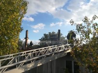 Çatıda Çıkan Yangın Kısa Sürede Söndürüldü