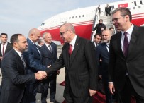 RESMİ KARŞILAMA - Cumhurbaşkanı Erdoğan, Sırbistan'da