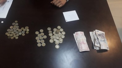 Dilencilerin Üzerinden 2 Bin 842 TL Çıktı