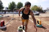 SERKAN BAYRAM - Diyarbakırlı Serkan 'Survivor' Hayali İçin Parkur Kurdu