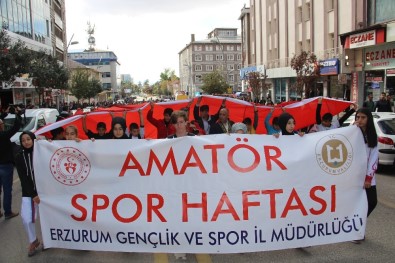 Erzurum'da Amatör Spor Haftası Açılış Töreni Gerçekleşti