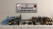 BÜYÜKMANDıRA - Kırklareli'de Kaçak İçki Operasyonu