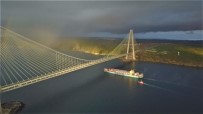 GÖKKUŞAĞI - (Özel) Yavuz Sultan Selim Köprüsü Gökkuşağına Büründü