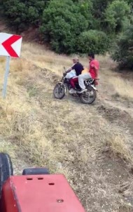 Tarladan Hırsızlık Yaparken Görüntülerini Çekti, Jandarmaya Yakalattı