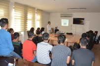 İŞ GÜVENLİĞİ UZMANI - Adıyaman Belediyesi'nden Stajyer Öğrencilere İş Güvenliği Eğitimi