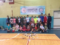 BADMINTON - Amatör Spor Haftası Badminton Turnuvası Yapıldı