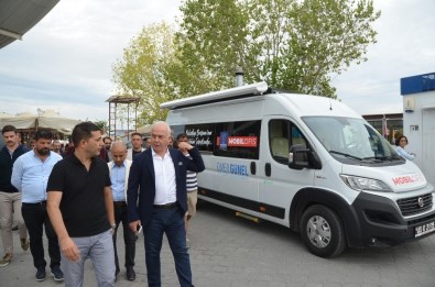 Başkan Günel'in Mobil Ofisinin 5.Durağı Nazilli Pazarı Oldu